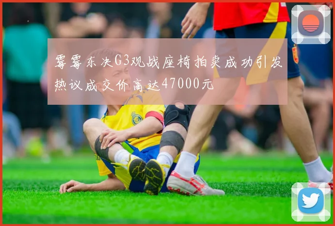 霉霉东决G3观战座椅拍卖成功引发热议成交价高达47000元